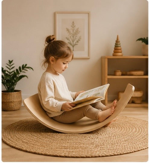 Montessori Balance Board – Movement & Imagination Play