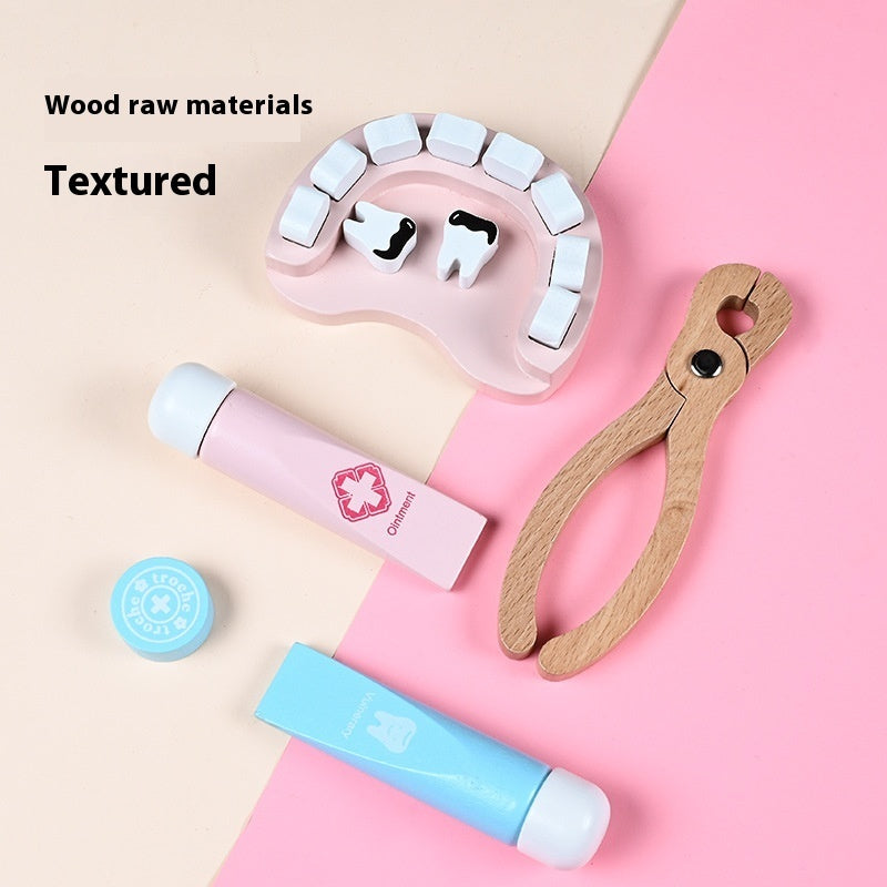 Wooden Doctor Kit – Pretend Play Medical Set